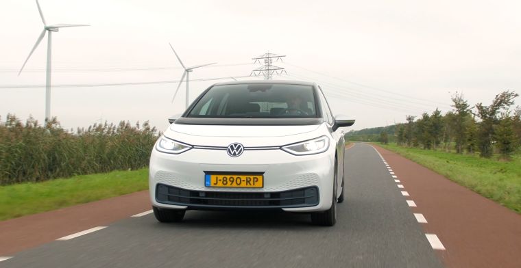Elektrische Volkswagen ID.3 meest verkochte auto in november