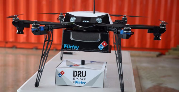 Domino's test bezorgen van pizza's per drone