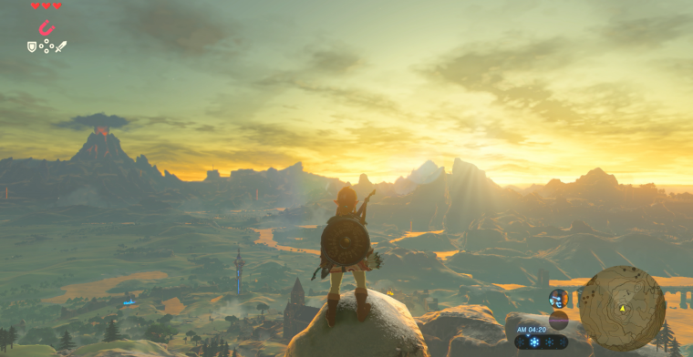 Nieuwe beelden van Zelda-game Breath of the Wild
