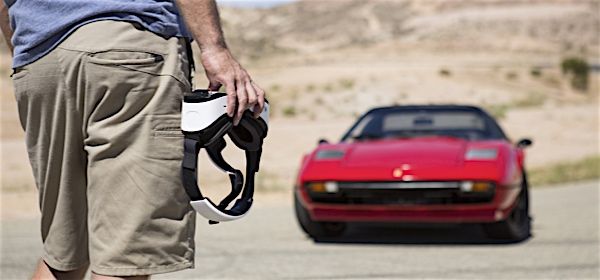 Maak in virtualreality een testrit in de elektrische Ferrari