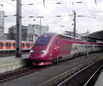 Trein redt Europa