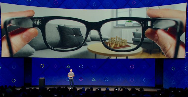 Facebook werkt aan bril voor augmented reality