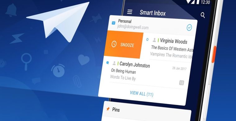Handige mail-app Spark is er nu ook voor Android