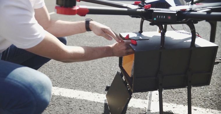 Testvluchten drones met medicijnen bij Schiermonnikoog