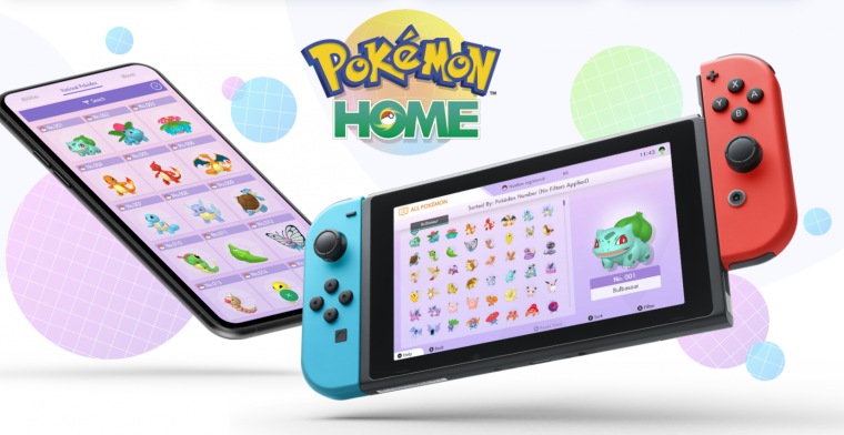 Pokémon Home start in februari, zonder Pokémon GO