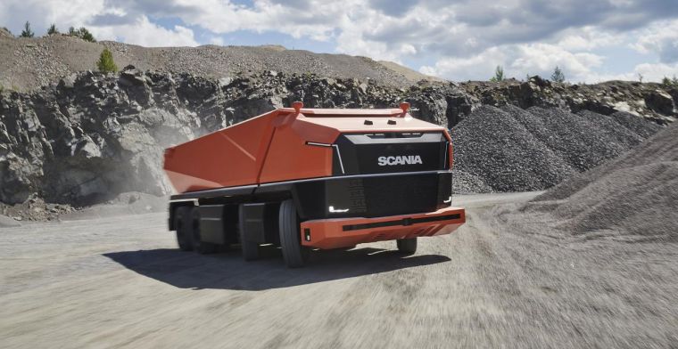 Scania bouwt vrachtwagen zonder cabine