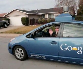 Google laat blinde auto rijden
