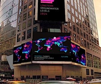 Nederlandse data-visualisatie op Times Square