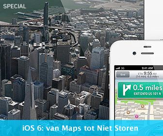 iOS 6: van Maps tot Niet Storen 