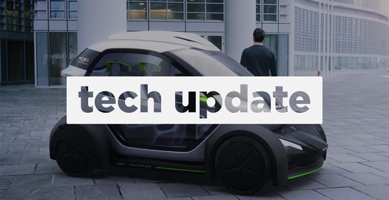 Tech Update: Vliegende auto's en burgerbot