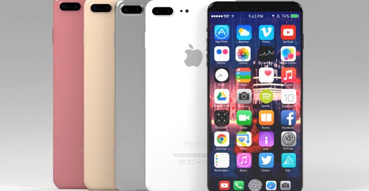 'Apple overweegt nog steeds vingerafdrukscanner in scherm iPhone 8'