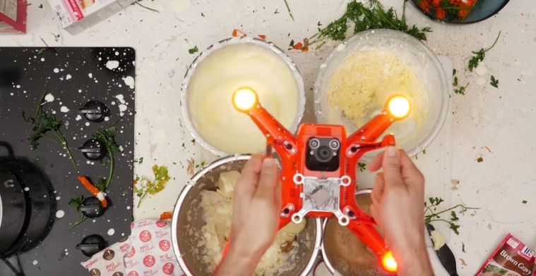 Video van de dag: Koken met een drone
