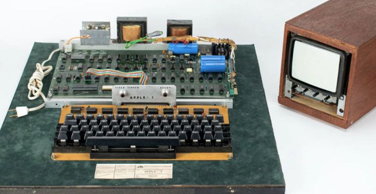 Oude Apple 1-computer levert ruim 4 ton op bij veiling