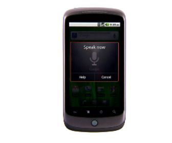 Spraakbediening voor Android