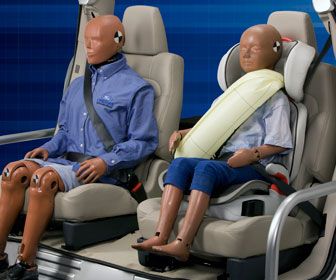 Opblaasbare veiligheidsgordels zijn de airbags voor op de achterbank
