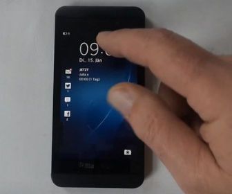 Blackberry 10 in actie op nieuw toestel in gelekt filmpje