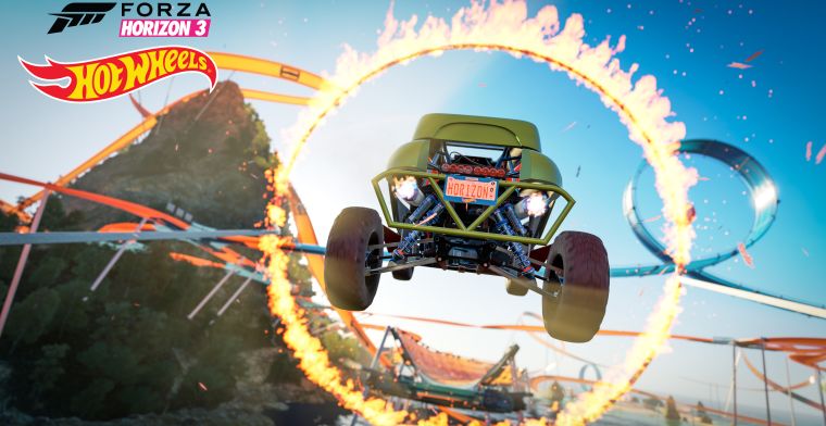 Forza Horizon 3 van de kaart met Hot Wheels-uitbreiding