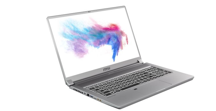MSI toont eerste miniled-laptop op CES 2020