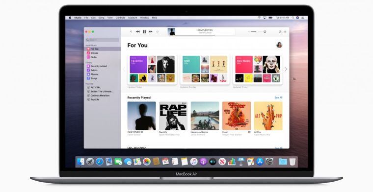 Apple waarschuwt dj's: update niet naar nieuwe macOS