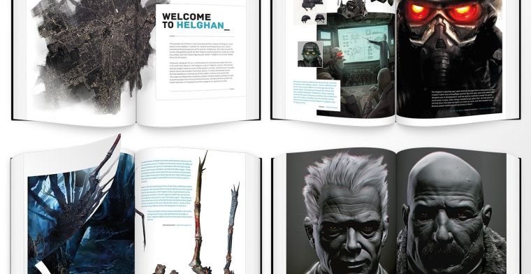 Boek over 15 jaar design van Killzone-game door Amsterdamse studio