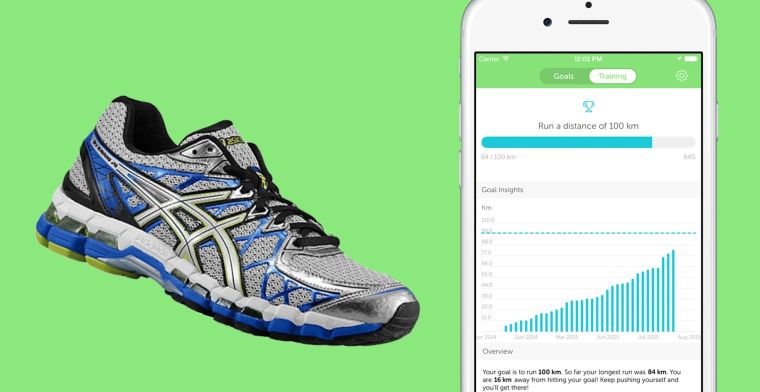 Asics neemt fitness-app Runkeeper over