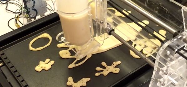 3D-printer voor pannenkoeken, je kon er op wachten