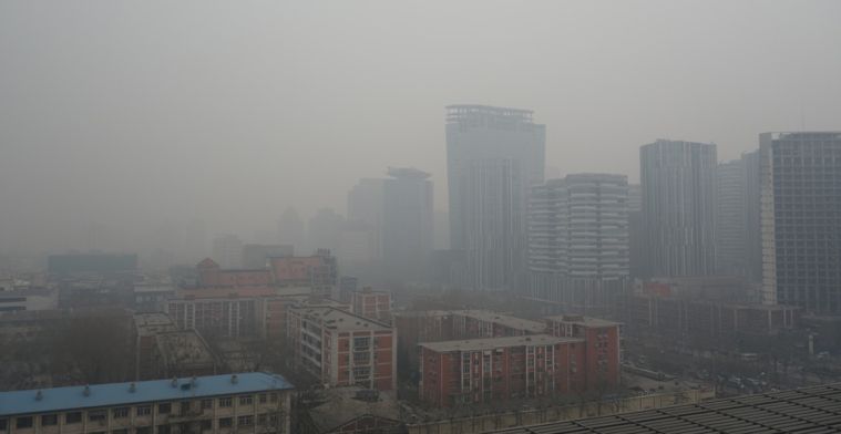 Onderzoekers stellen luchtvervuiling China vast dankzij sociale media