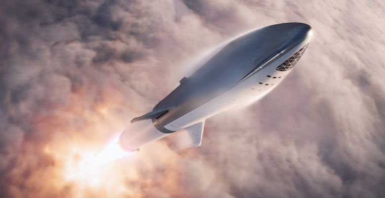 Elon Musk toont nieuw ontwerp van SpaceX-raket