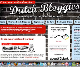 De stembussen voor de Dutch Bloggies zijn geopend