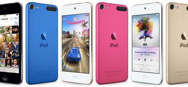 Apple updatet iPod-lijn met nieuwe kleuren en betere chips