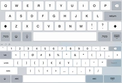 Groter toetsenbord in iOS 9 wijst op komst iPad Pro