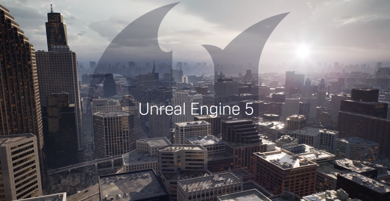 Nieuwe gamemaaksoftware Unreal 5 gratis te downloaden