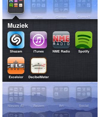 iOS 4 biedt folders en multitasking