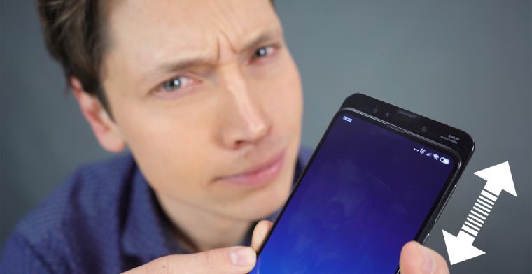 Getest: deze smartphone schuif je uit voor een selfie