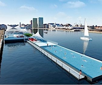 Veilig zwemmen in de Antwerpse haven