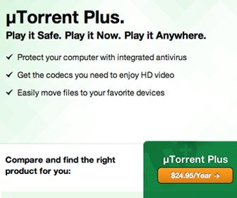 uTorrent krijgt betaalde Plus-versie