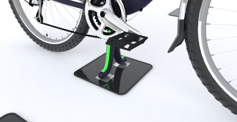 Nederlandse stoeptegel kan e-bikes draadloos opladen