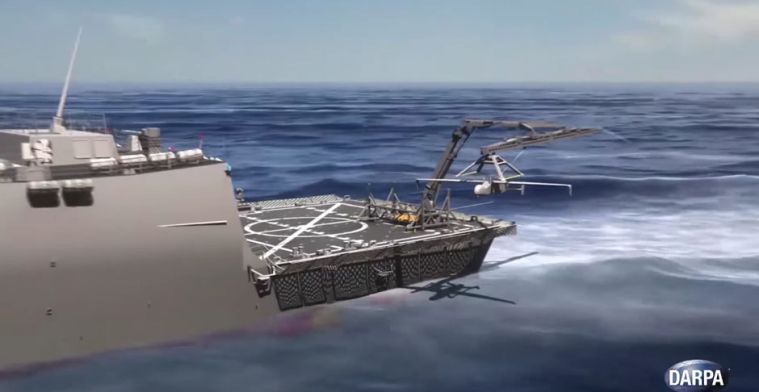 Video: Leger VS werkt aan systeem voor vangen en lanceren drones