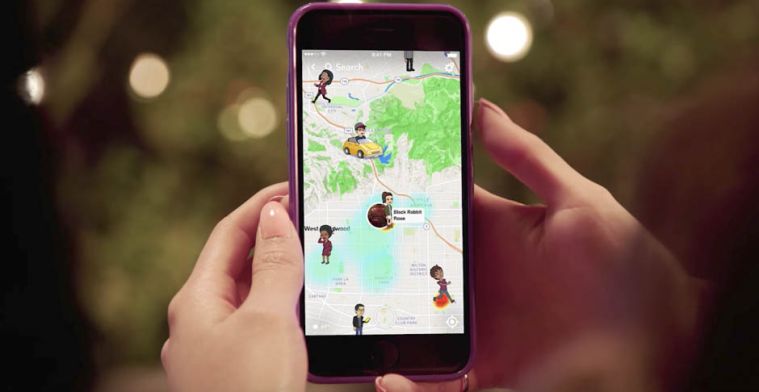 Snapchat deelt je locatie elke keer als je de app opent