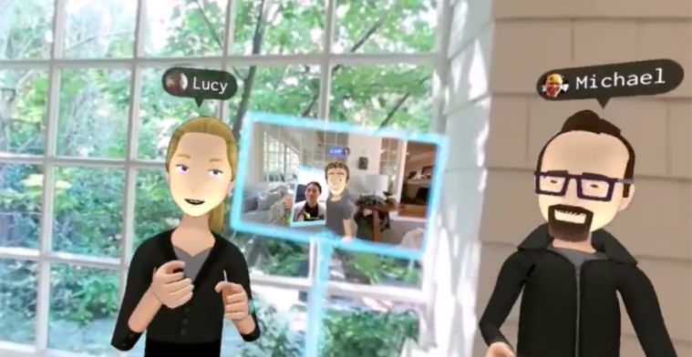 Video: Mark Zuckerberg toont toffe sociale VR-app