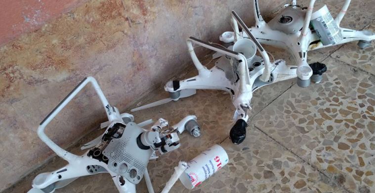 Met deze geknutselde drones dropt IS granaten in Irak