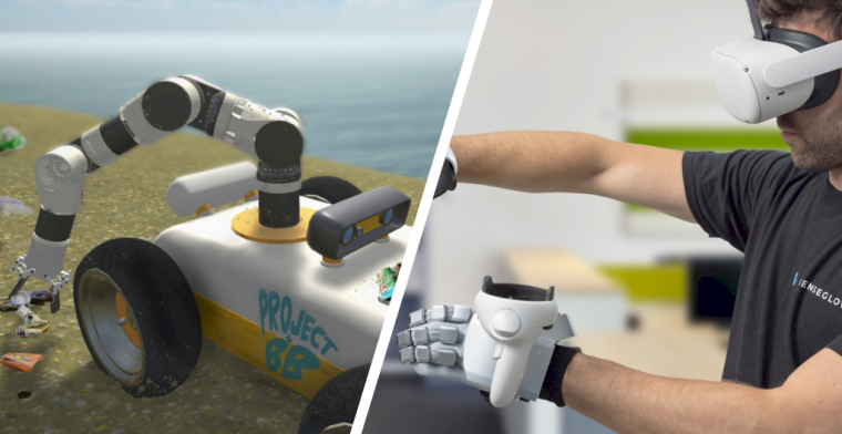Robot laat je het strand opruimen vanuit je luie stoel