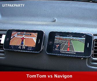 Uitpakparty: TomTom vs Navigon