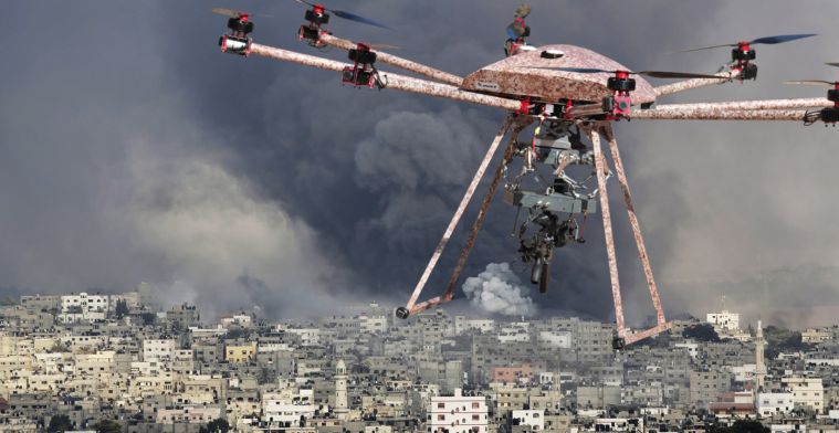 Leger Israël bestelt kleine drones met machinegeweren
