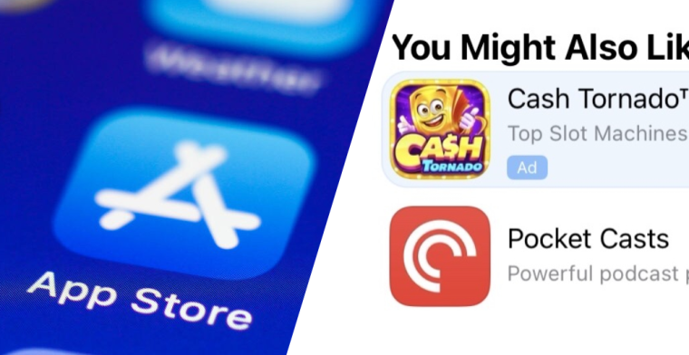 Apple toont tijdelijk geen gokreclame in App Store na kritiek