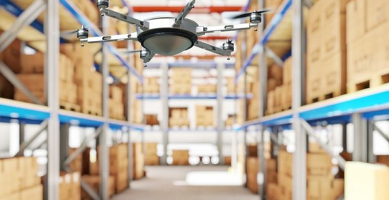 Ook kleine drones kunnen nu voorraden in magazijnen inventariseren