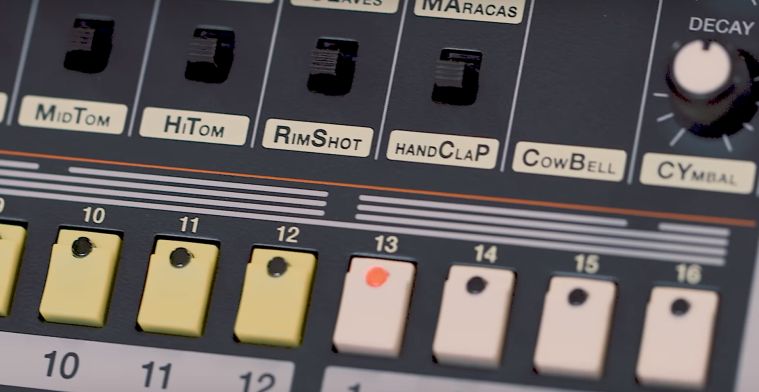 Legendarische 808-drumcomputer maakt comeback in nieuwe retro-versie