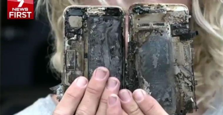 Apple onderzoekt 'brand veroorzaakt door iPhone 7'