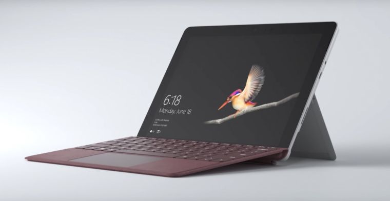 Microsoft lanceert kleine tablet Surface Go