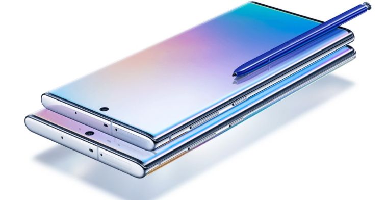 Jubileumeditie Galaxy Note 10: innovatie met vallen en opstaan